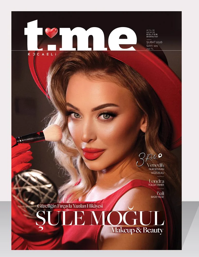 TIME Kocaeli dergisi kapağında Şule Moğul